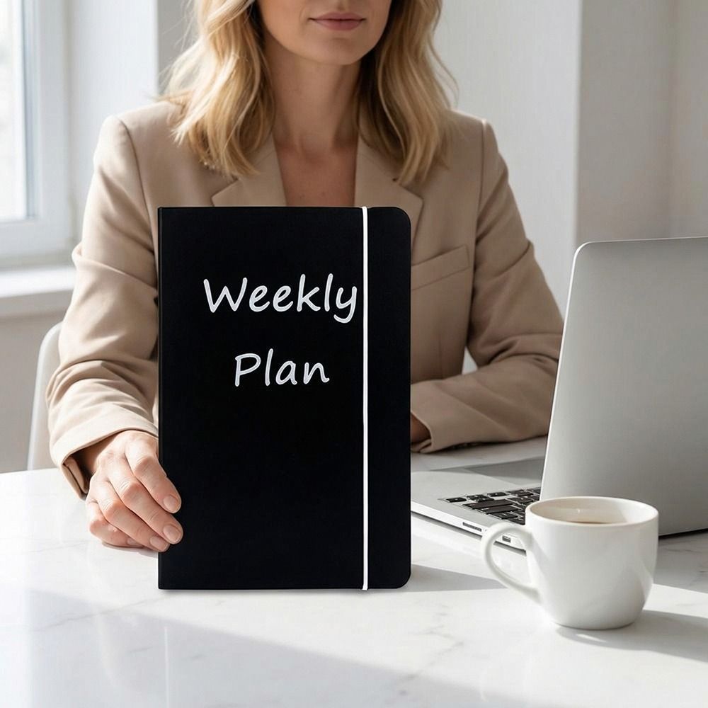 Planner Weekly Budget - Planner A6 com Fichário de Folhas