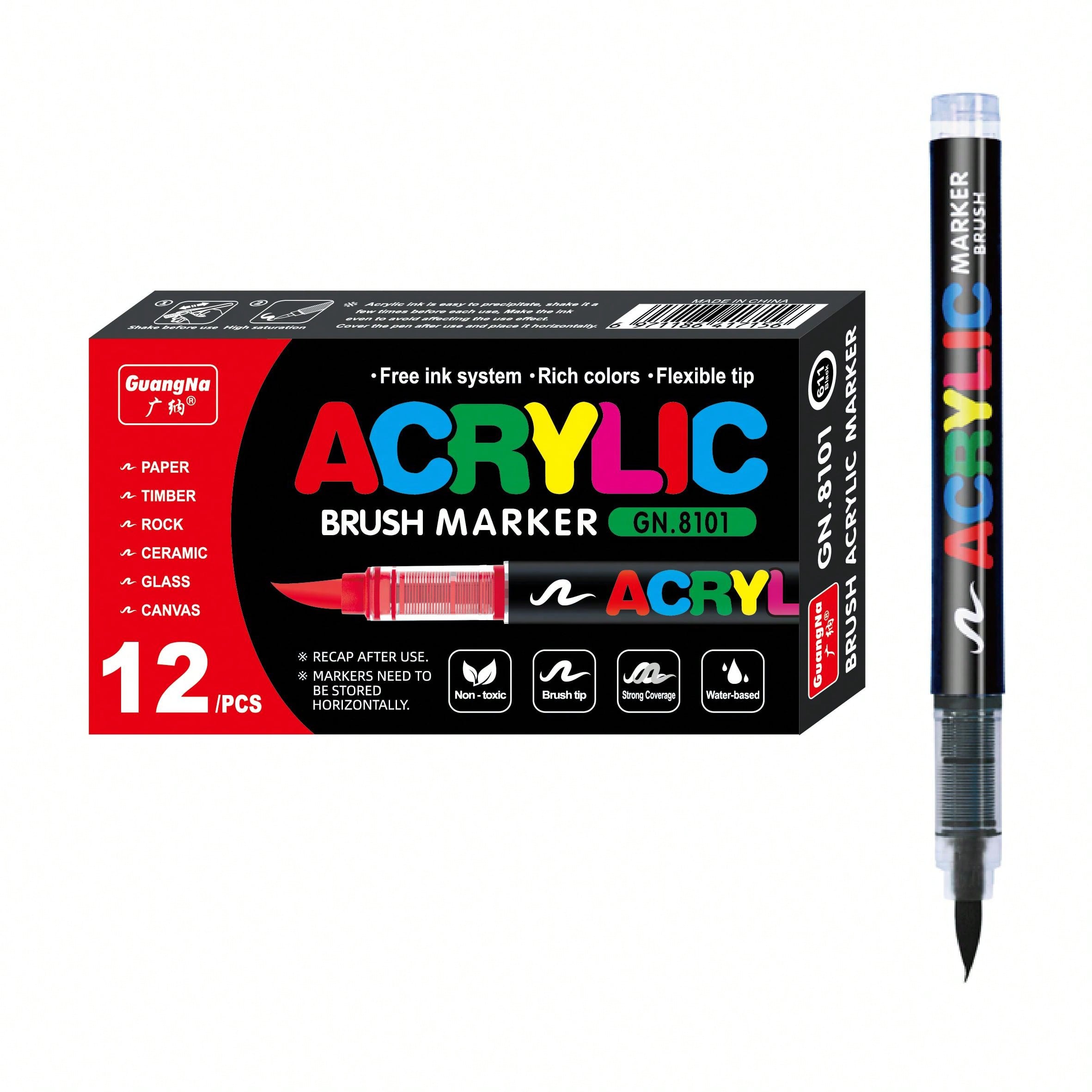 Conjunto de 12 Marcadores Acrí - Whiteboard Marker Set avaliação e preço