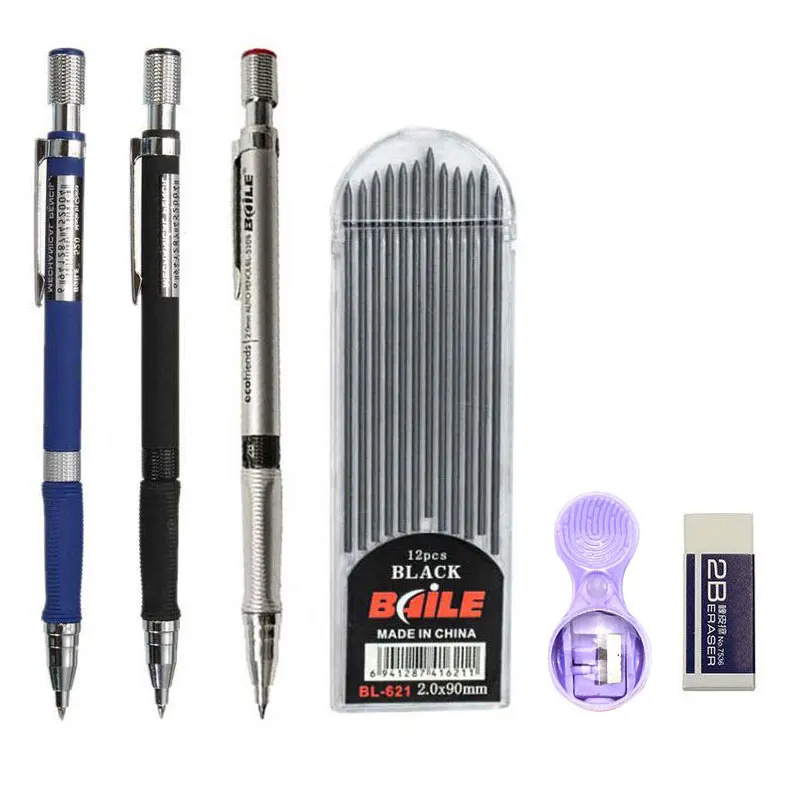 Conjunto de lápis mecânico 2b  - Staedtler Pencil Lumocolor avaliação e preço
