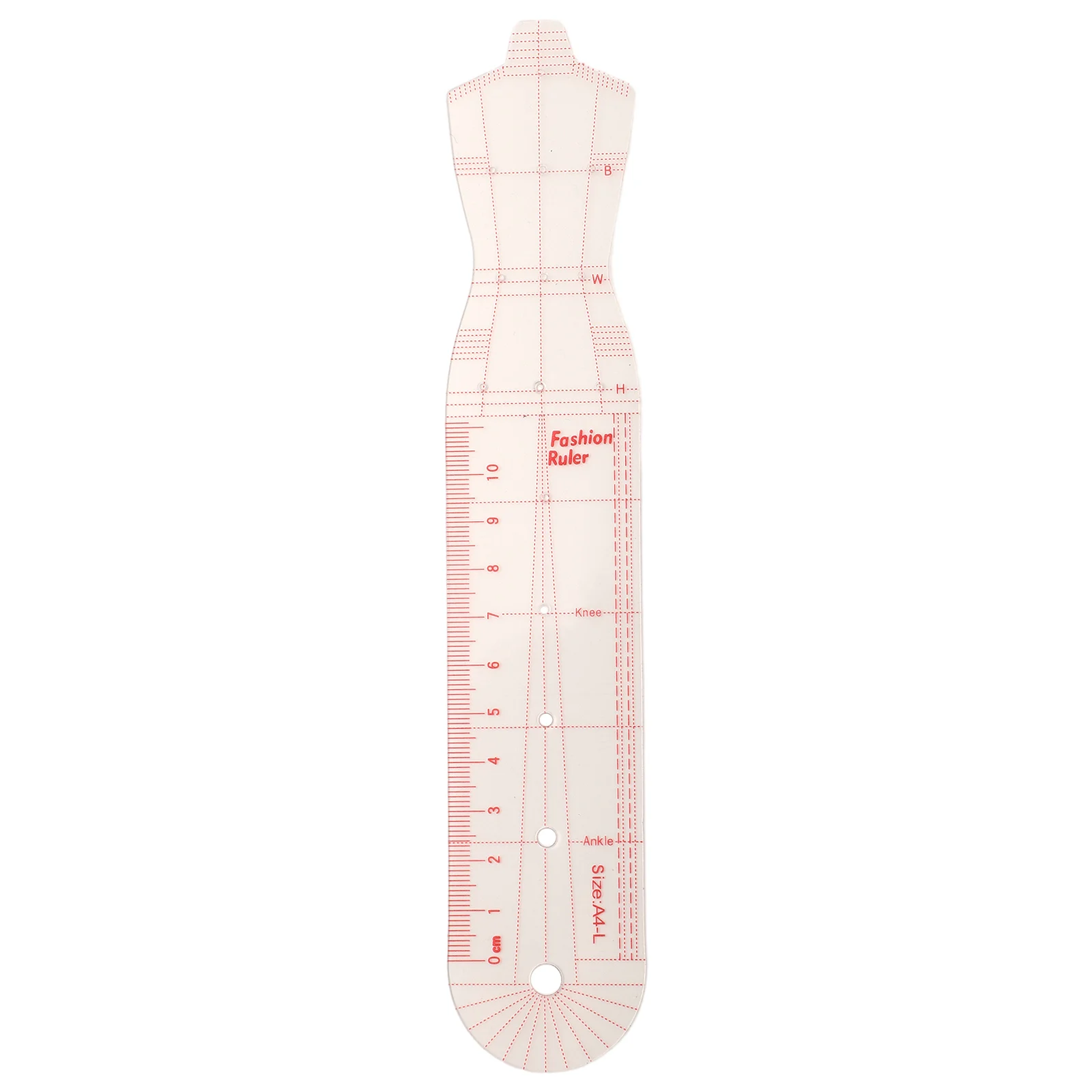 Conjunto de Réguas de Plástico - Ruler Set Transparent avaliação e preço