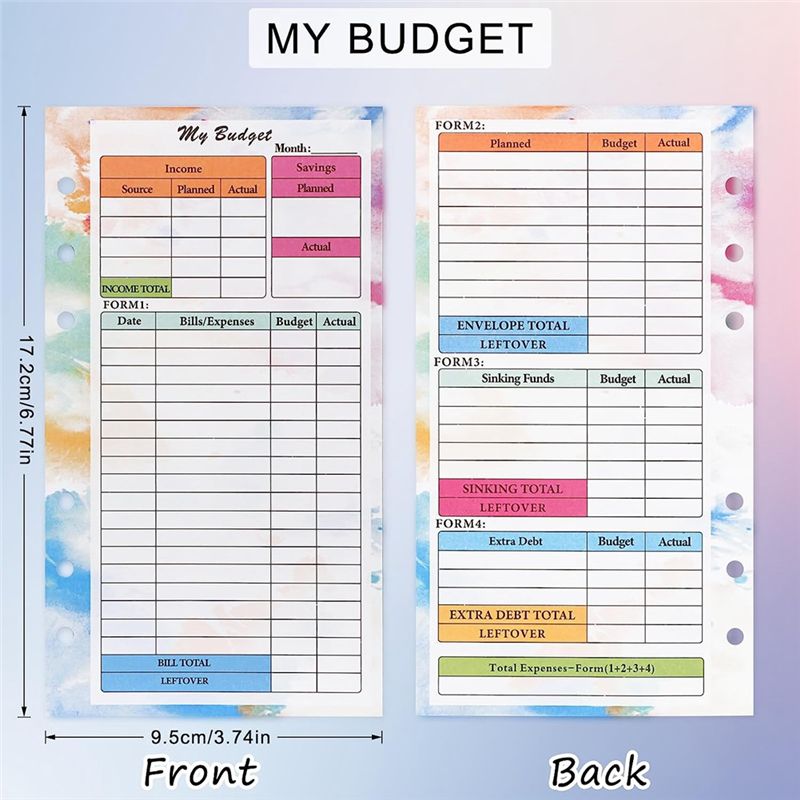 Mais Recente Refil de Planejad - Planner Weekly Budget avaliação e preço